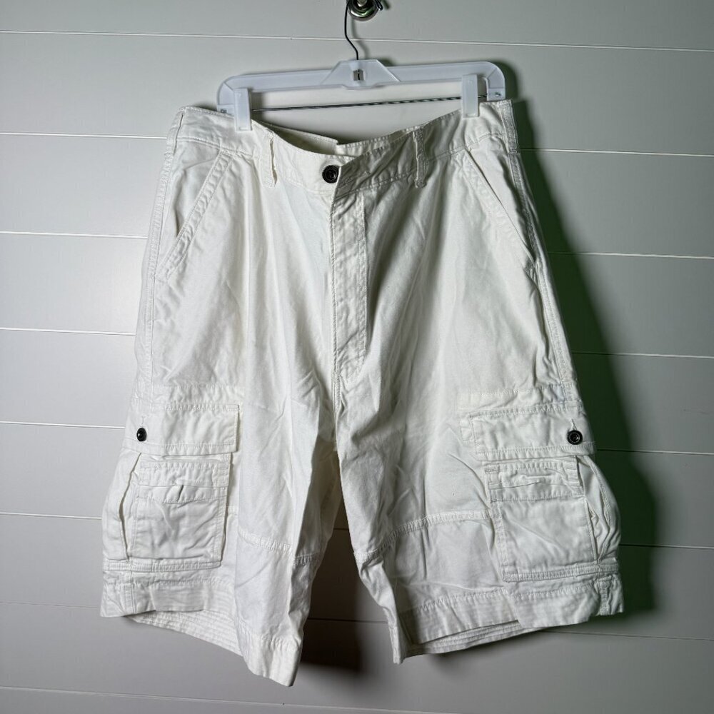 Levi Strauss & Co. Cargo Shorts Men's White Sz 40